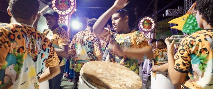 Blocos e grupos tradicionais fizeram a festa no circuito Madre Deus no último sábado