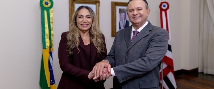 Governador Carlos Brandão dá posse a coronel Augusta Andrade como secretária de Estado da Segurança Pública