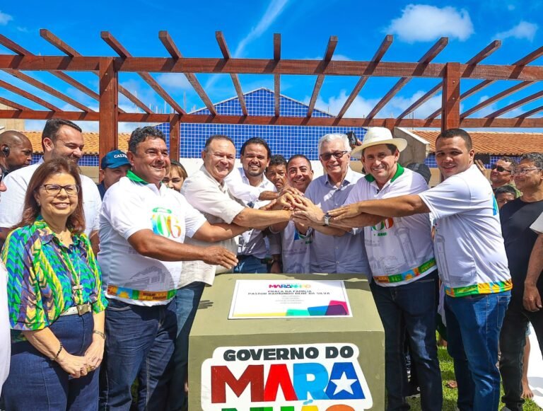 Coroatá: governo entrega obras de educação, saneamento, pavimentação e de lazer