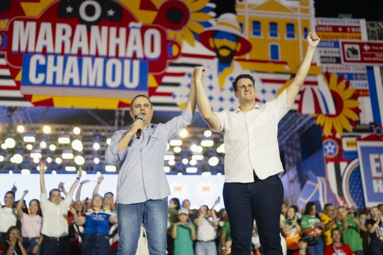 Orleans Brandão oficializa candidatura ao Governo do Maranhão em convenção histórica com mais de 100 mil pessoas: “Quem está do lado do povo, está do lado certo”
