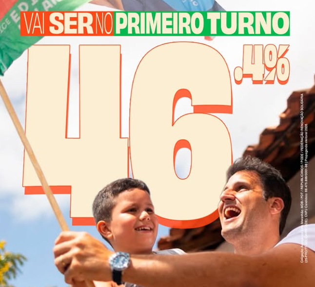 IP Sensus: Orleans tem 43,6% das intenções de voto e lidera pesquisa